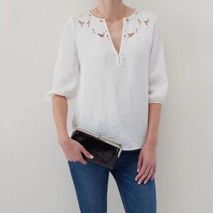 HOBO Lauren Clutch-Wallet Black Leather